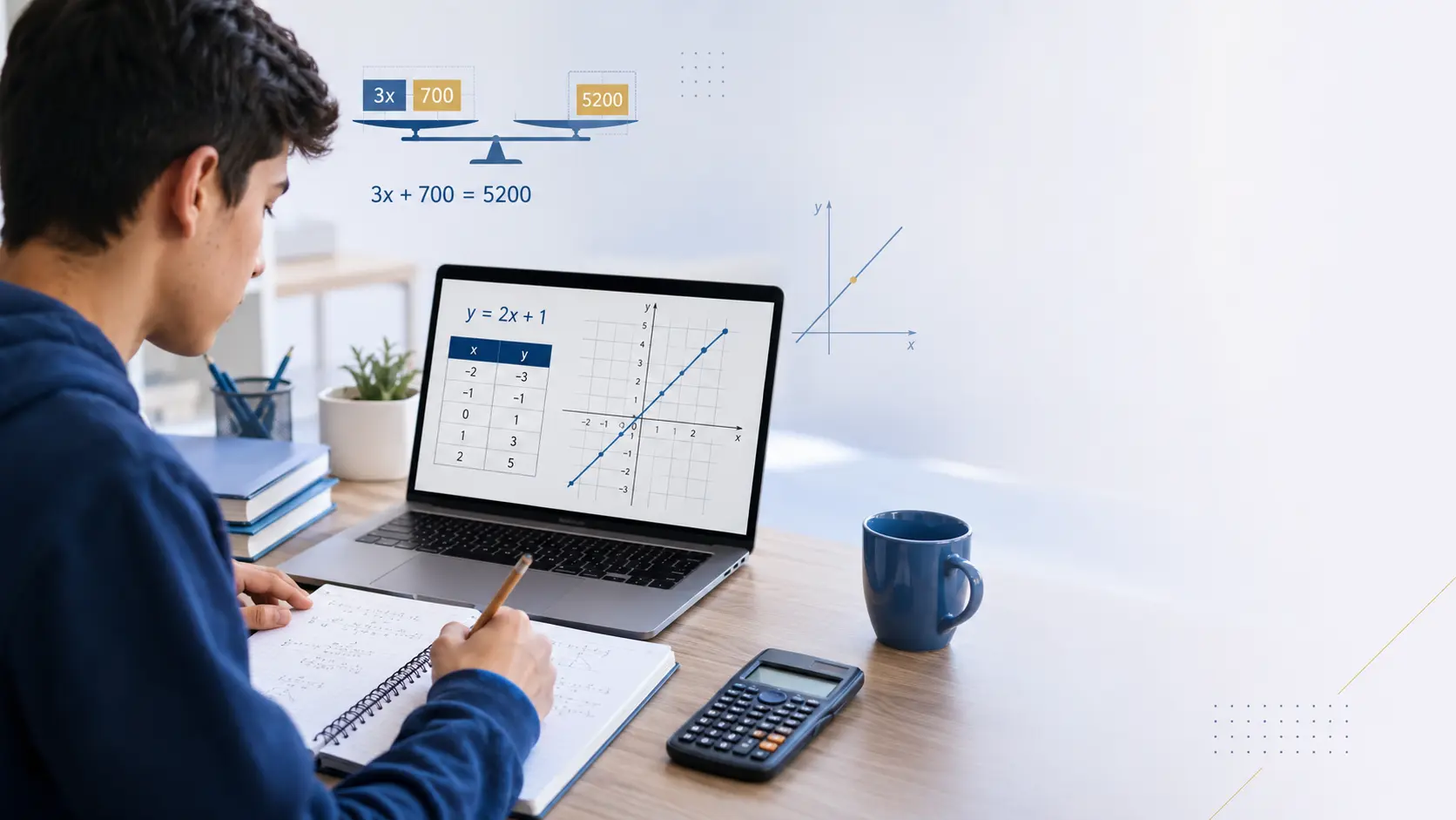 Guía de Álgebra y Funciones PAES con ecuaciones, proporcionalidad y funciones